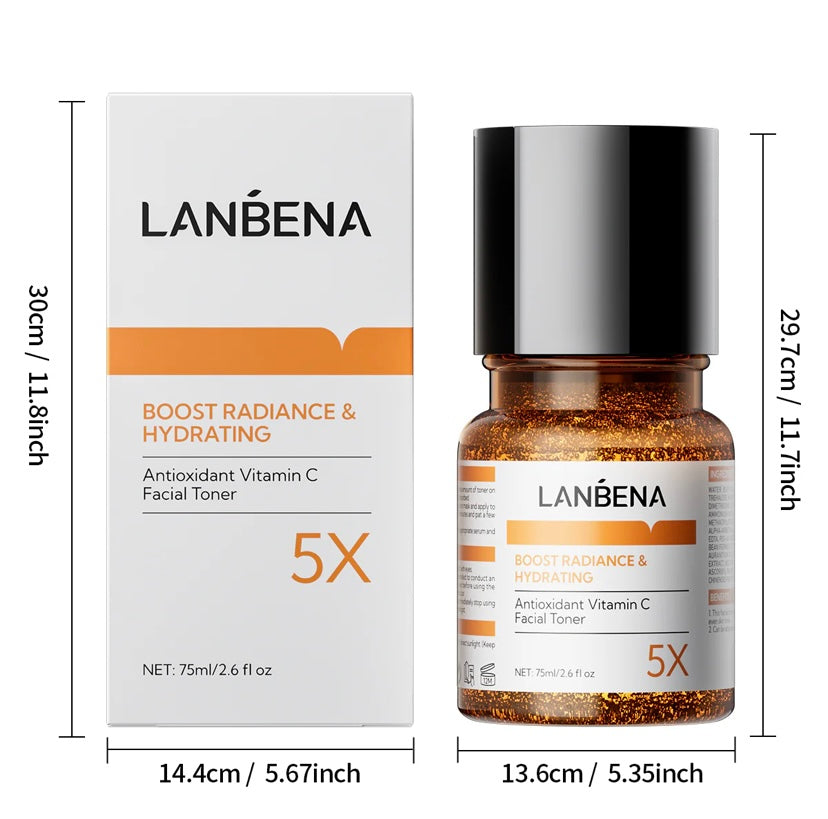 Lanbena Toner: reduz manchas e ilumina a pele sensível.