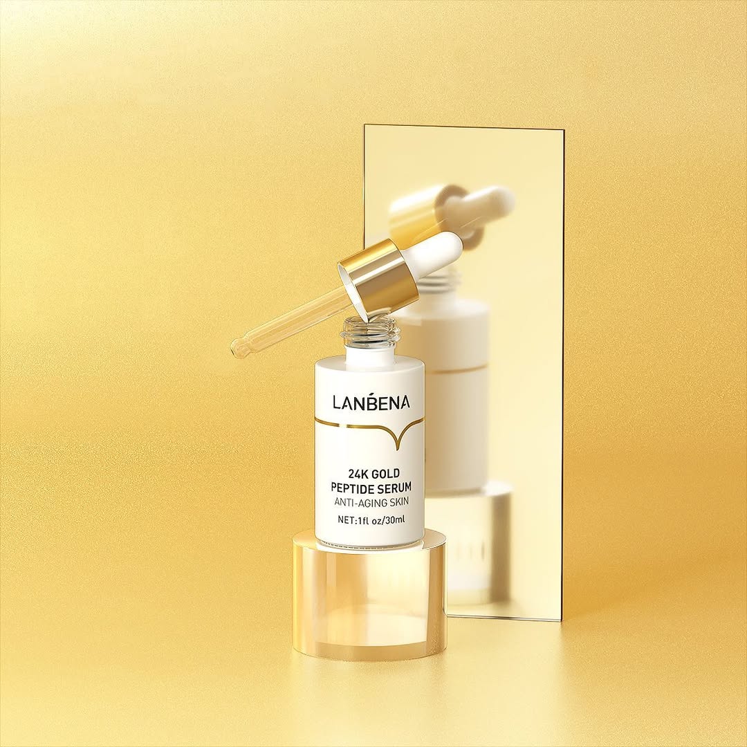Sérum Ouro 24K Lanbena – Anti-Rugas e Firmeza
