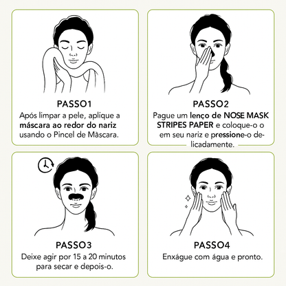 Máscara Lanbena 2.0 – Poder do carvão para uma pele perfeita!