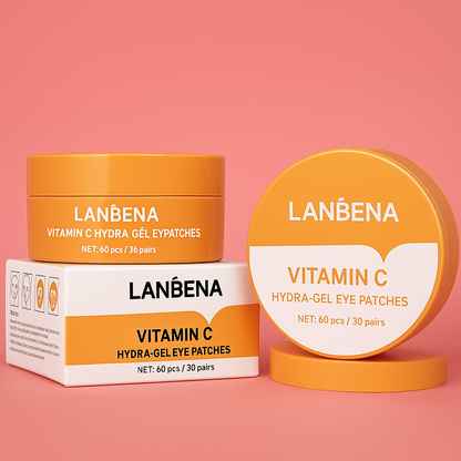 Máscara de hidrogel que ilumina e renova a área dos olhos.