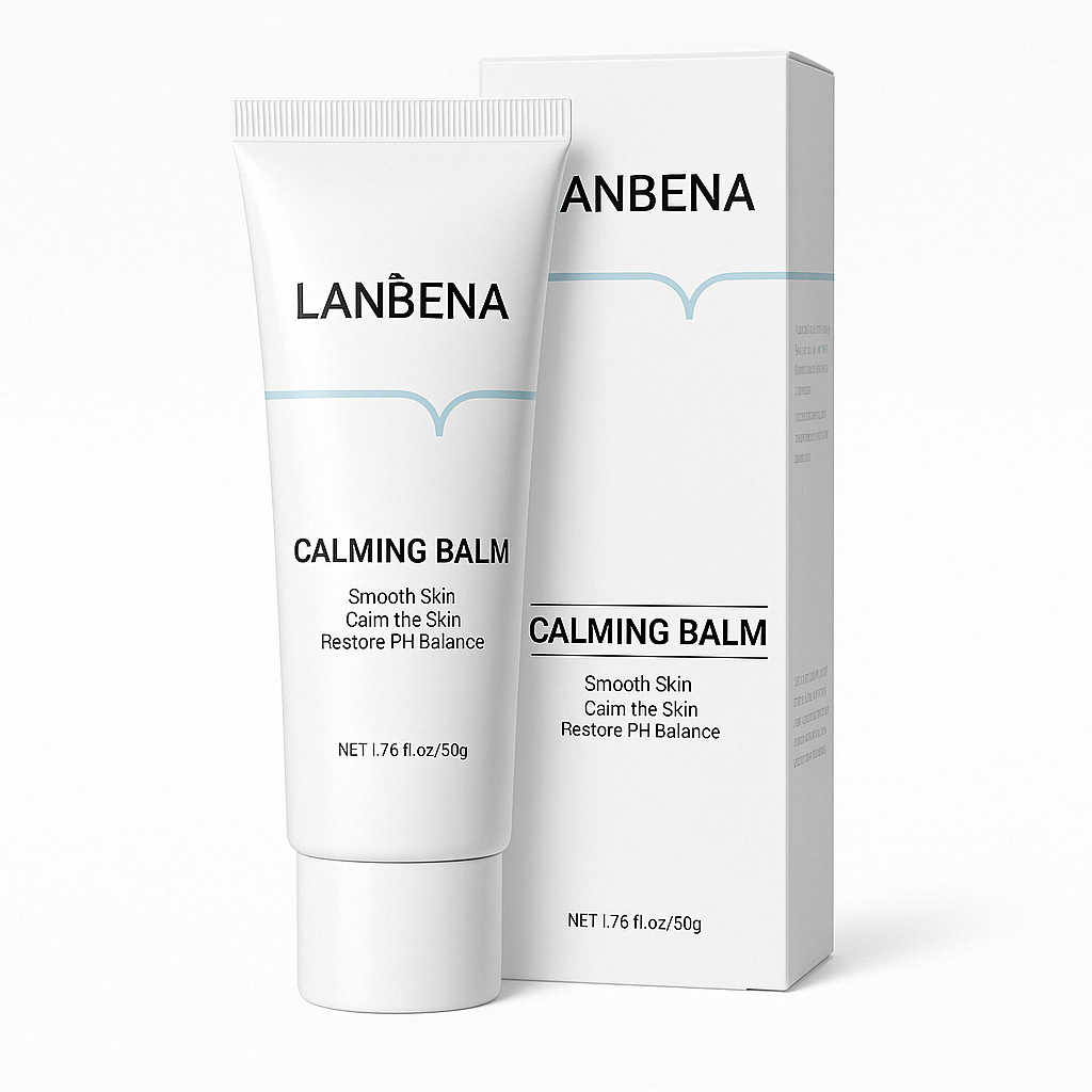 Creme depilatório LANBENA com Aloe Vera para remoção indolor.